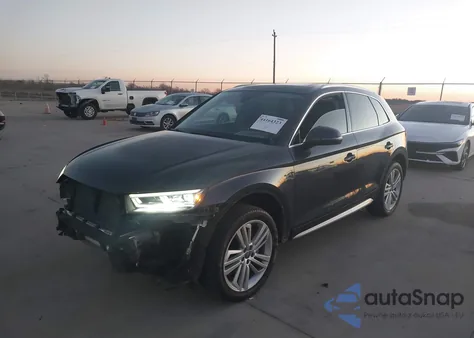 2018 Audi Q5 2.0T Premium/2.0T Tech Premium from USA, damaged, VIN WA1BNAFY1J2212712
